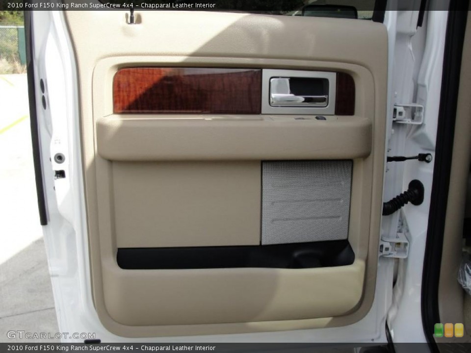 Chapparal Leather Interior Door Panel for the 2010 Ford F150 King Ranch SuperCrew 4x4 #41483884