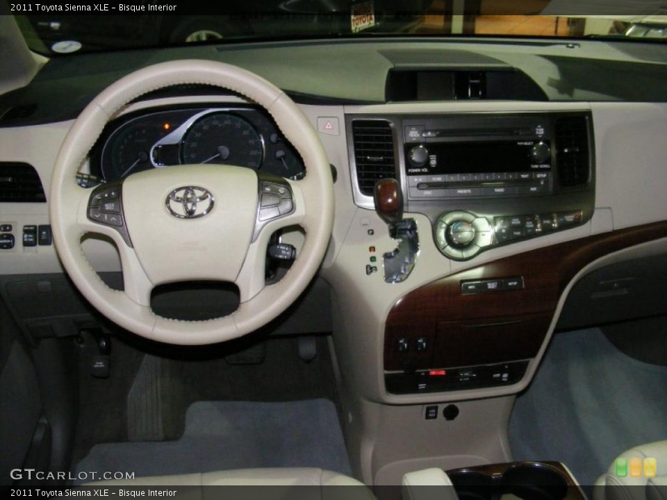 Bisque Interior Dashboard for the 2011 Toyota Sienna XLE #41484279