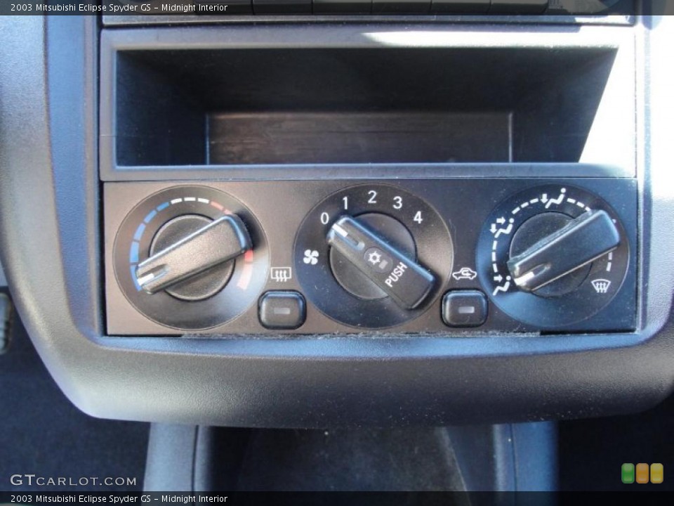 Midnight Interior Controls for the 2003 Mitsubishi Eclipse Spyder GS #41486543