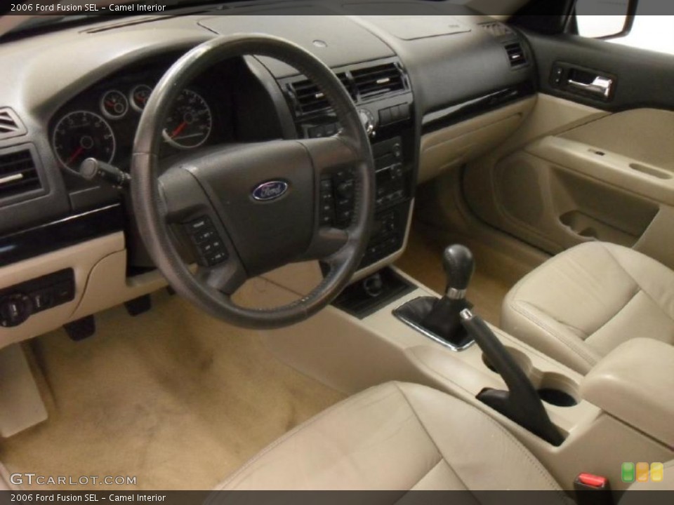 Camel Interior Prime Interior for the 2006 Ford Fusion SEL #41486919