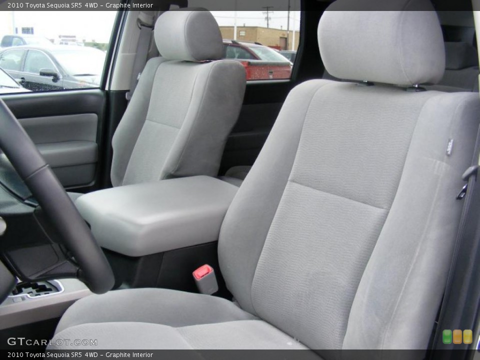 Graphite Interior Photo for the 2010 Toyota Sequoia SR5 4WD #41487211