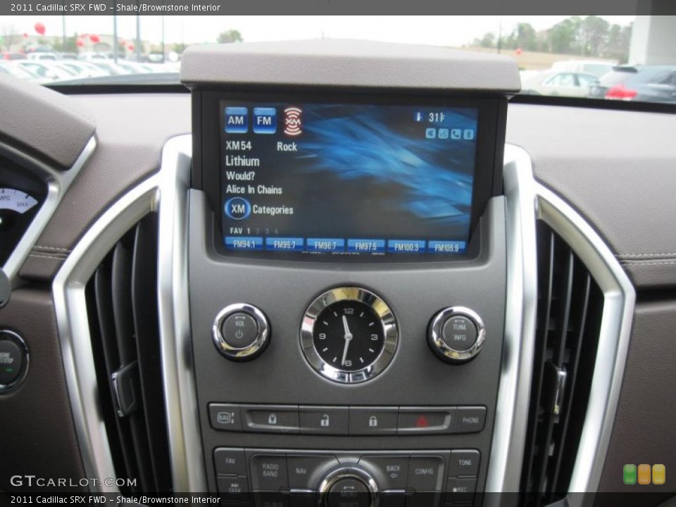 Shale/Brownstone Interior Navigation for the 2011 Cadillac SRX FWD #41488383