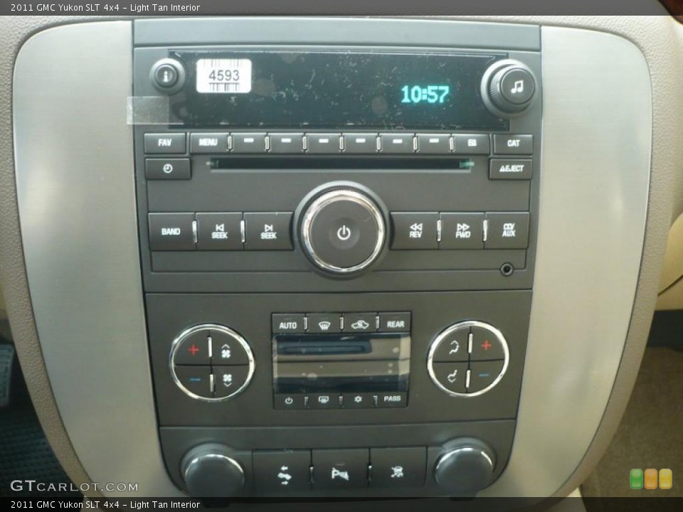 Light Tan Interior Controls for the 2011 GMC Yukon SLT 4x4 #41490111