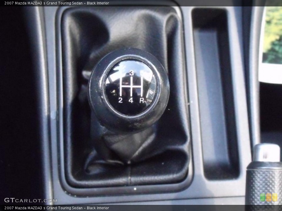 Black Interior Transmission for the 2007 Mazda MAZDA3 s Grand Touring Sedan #41490519