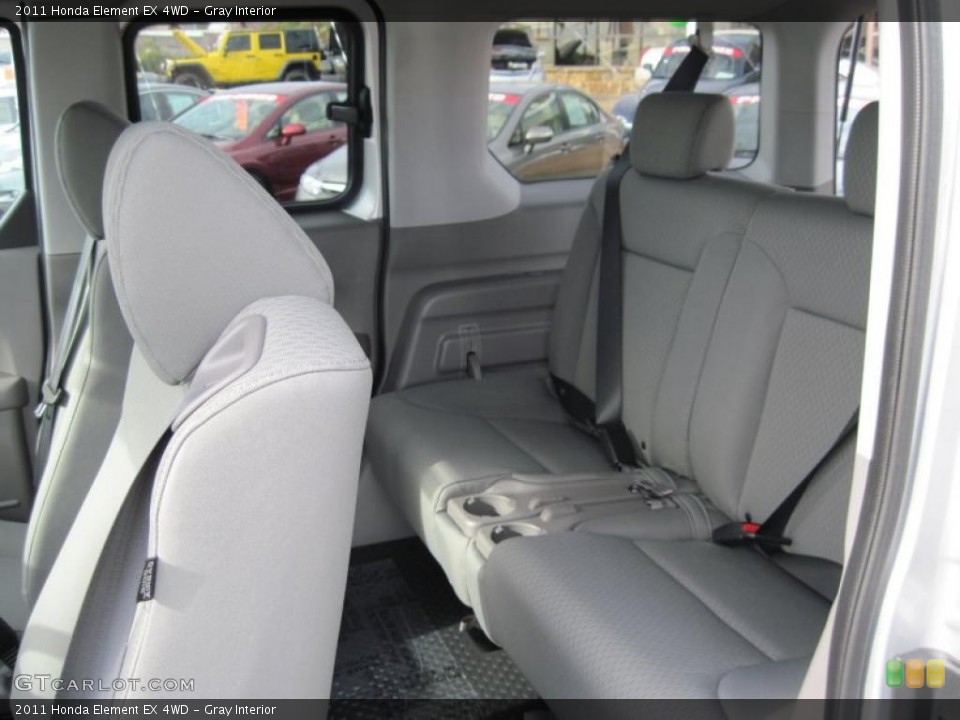Gray Interior Photo for the 2011 Honda Element EX 4WD #41490883