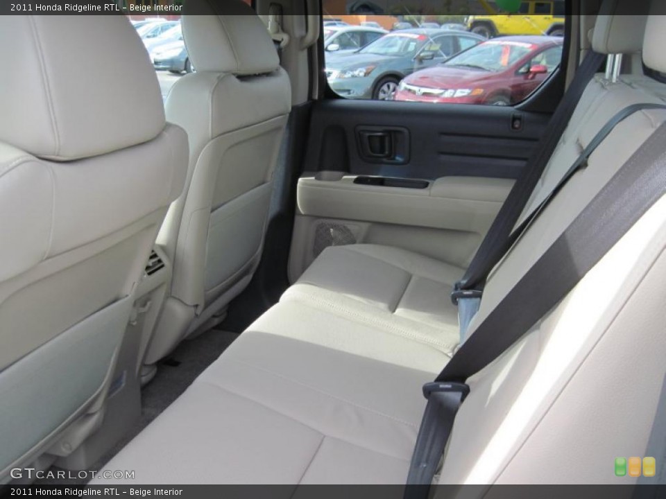 Beige Interior Photo for the 2011 Honda Ridgeline RTL #41491169