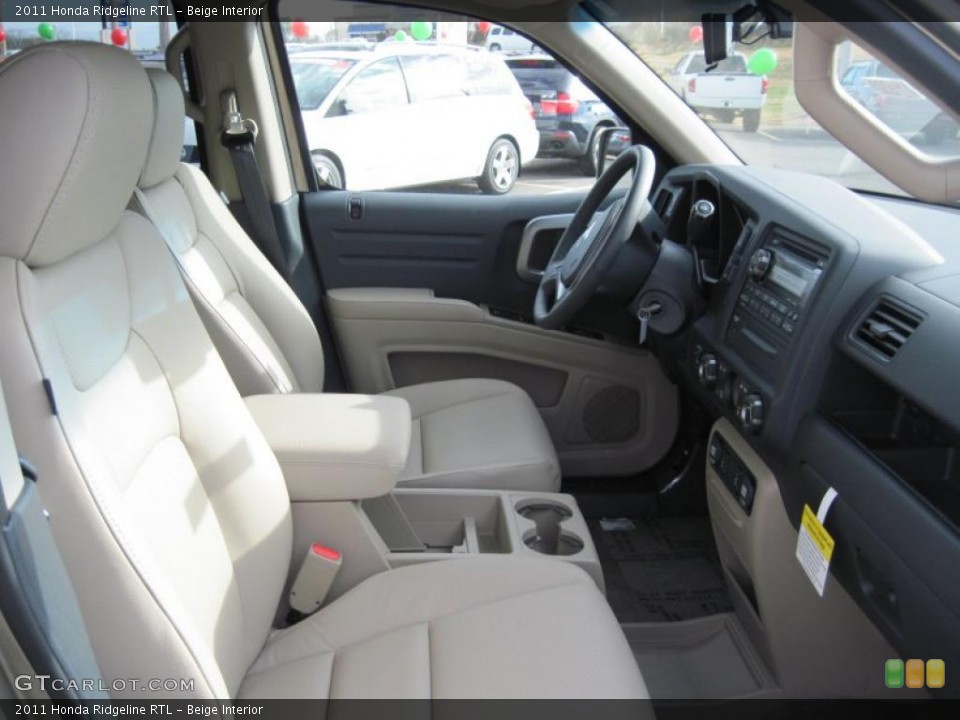 Beige Interior Photo for the 2011 Honda Ridgeline RTL #41491203
