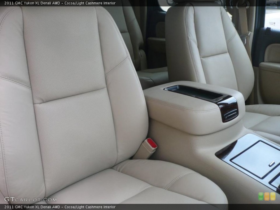 Cocoa/Light Cashmere Interior Photo for the 2011 GMC Yukon XL Denali AWD #41491787