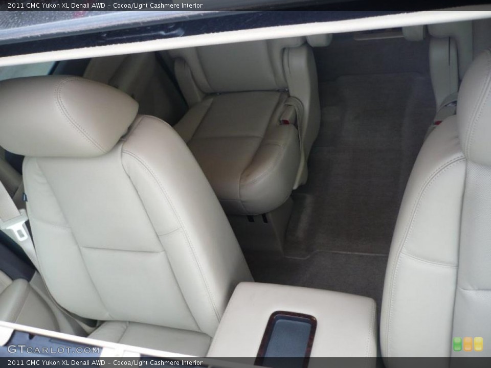 Cocoa/Light Cashmere Interior Sunroof for the 2011 GMC Yukon XL Denali AWD #41492183