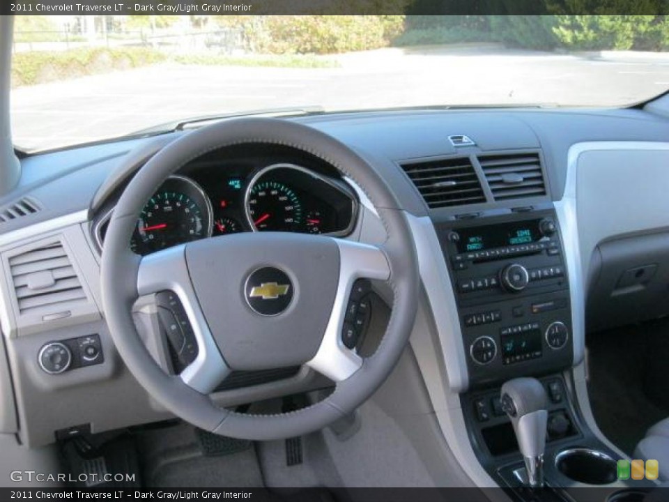 Dark Gray/Light Gray Interior Dashboard for the 2011 Chevrolet Traverse LT #41493335