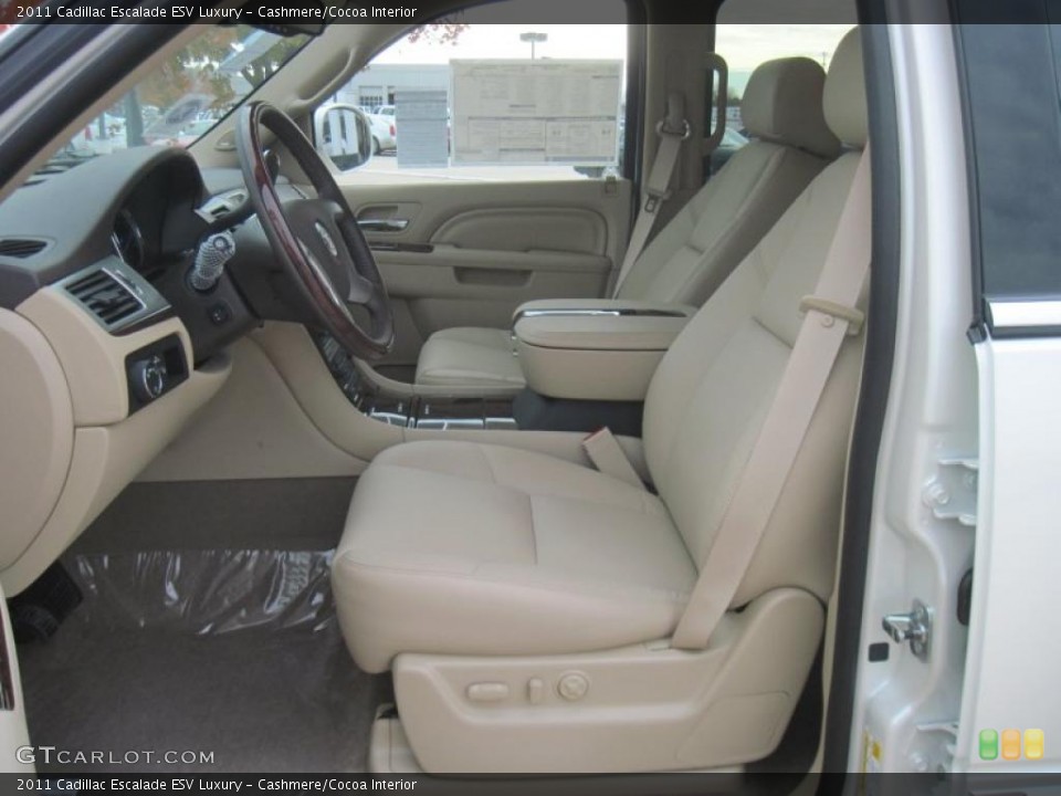 Cashmere/Cocoa Interior Photo for the 2011 Cadillac Escalade ESV Luxury #41493543