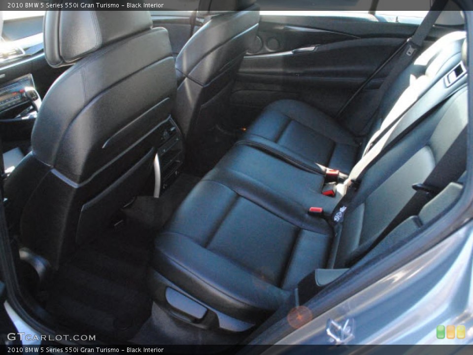 Black Interior Photo for the 2010 BMW 5 Series 550i Gran Turismo #41495171