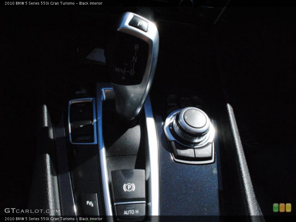 Black Interior Transmission for the 2010 BMW 5 Series 550i Gran Turismo #41495343