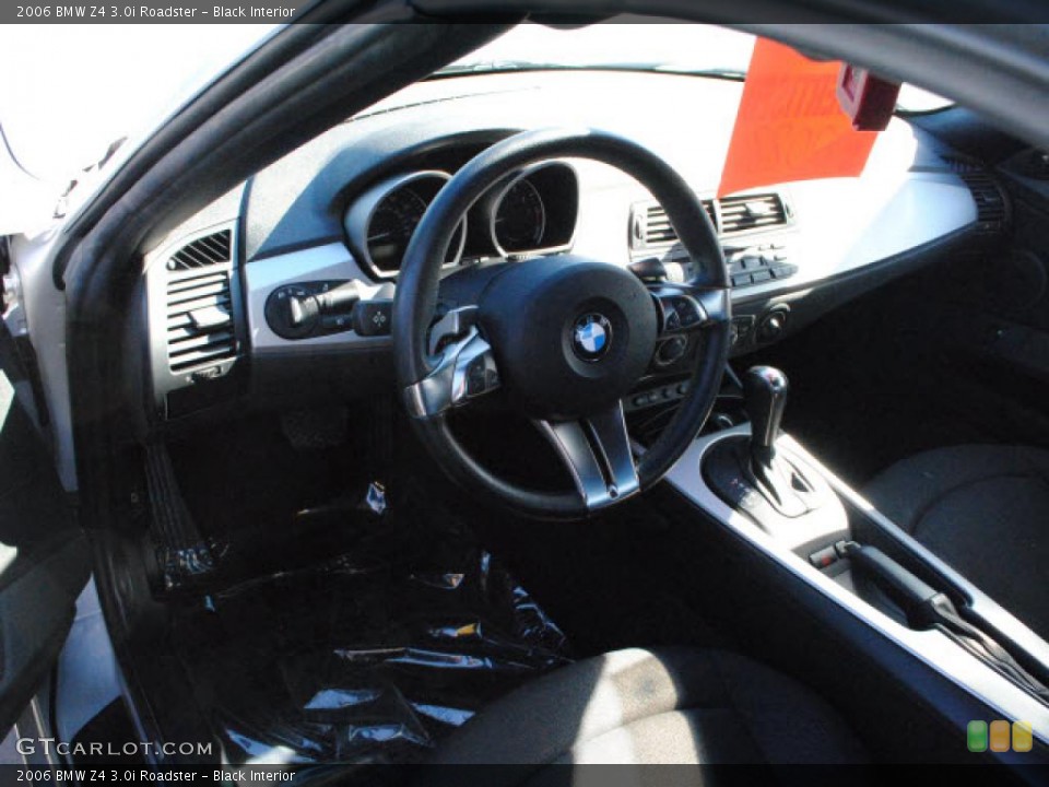 Black Interior Dashboard for the 2006 BMW Z4 3.0i Roadster #41496560