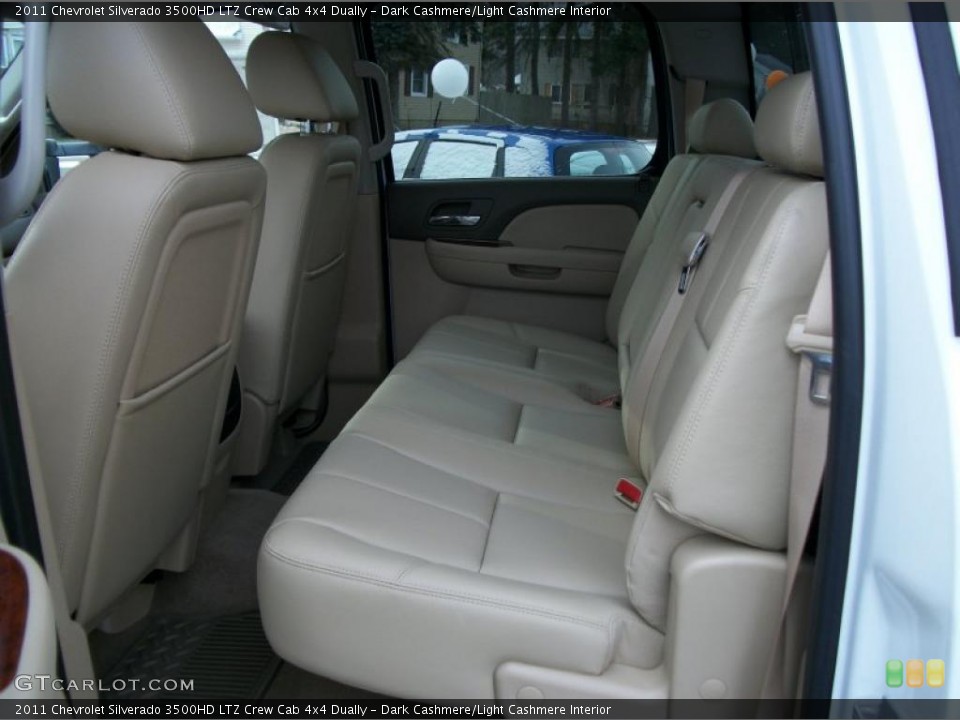 Dark Cashmere/Light Cashmere Interior Photo for the 2011 Chevrolet Silverado 3500HD LTZ Crew Cab 4x4 Dually #41496600