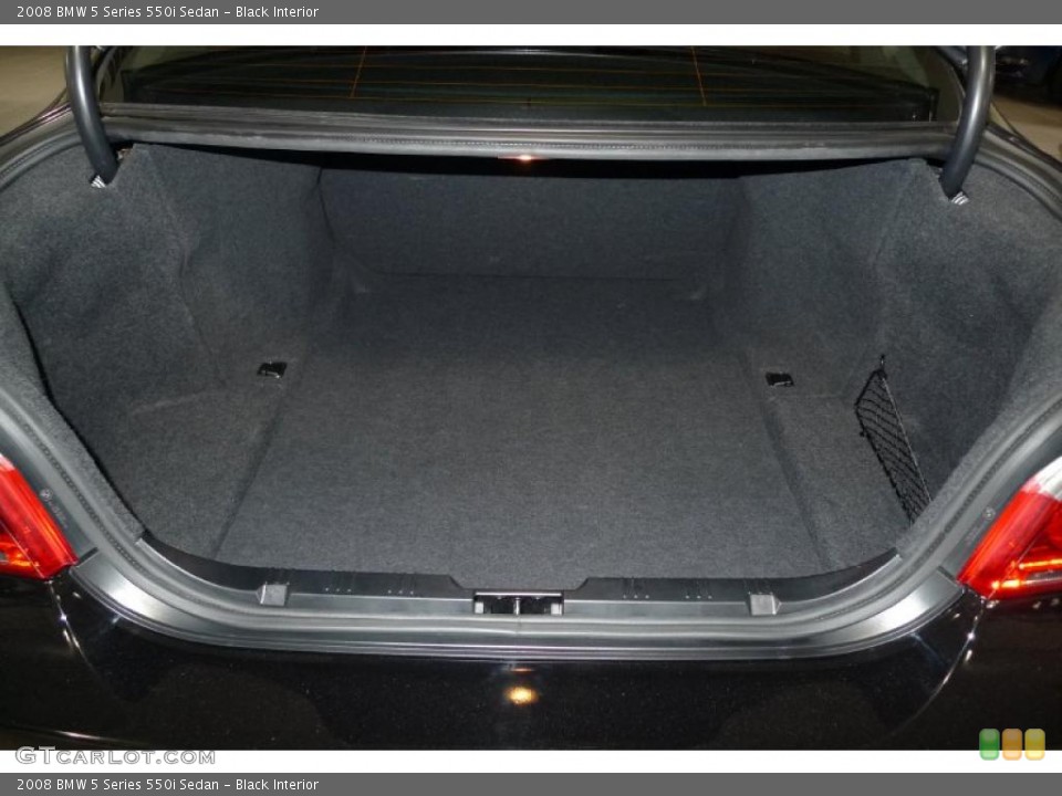 Black Interior Trunk for the 2008 BMW 5 Series 550i Sedan #41499382