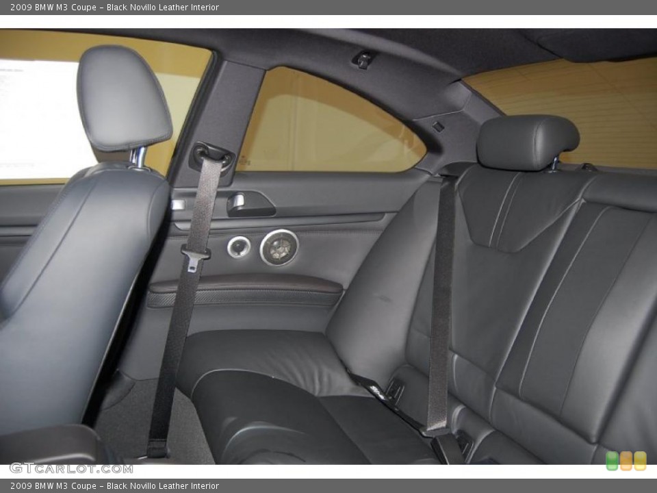 Black Novillo Leather Interior Photo for the 2009 BMW M3 Coupe #41499838