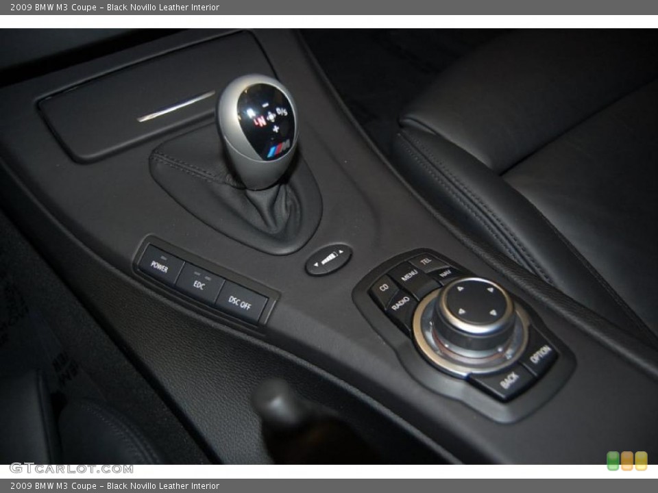 Black Novillo Leather Interior Transmission for the 2009 BMW M3 Coupe #41499926