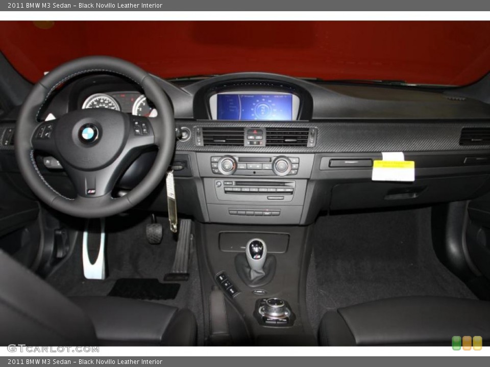 Black Novillo Leather Interior Prime Interior for the 2011 BMW M3 Sedan #41501182