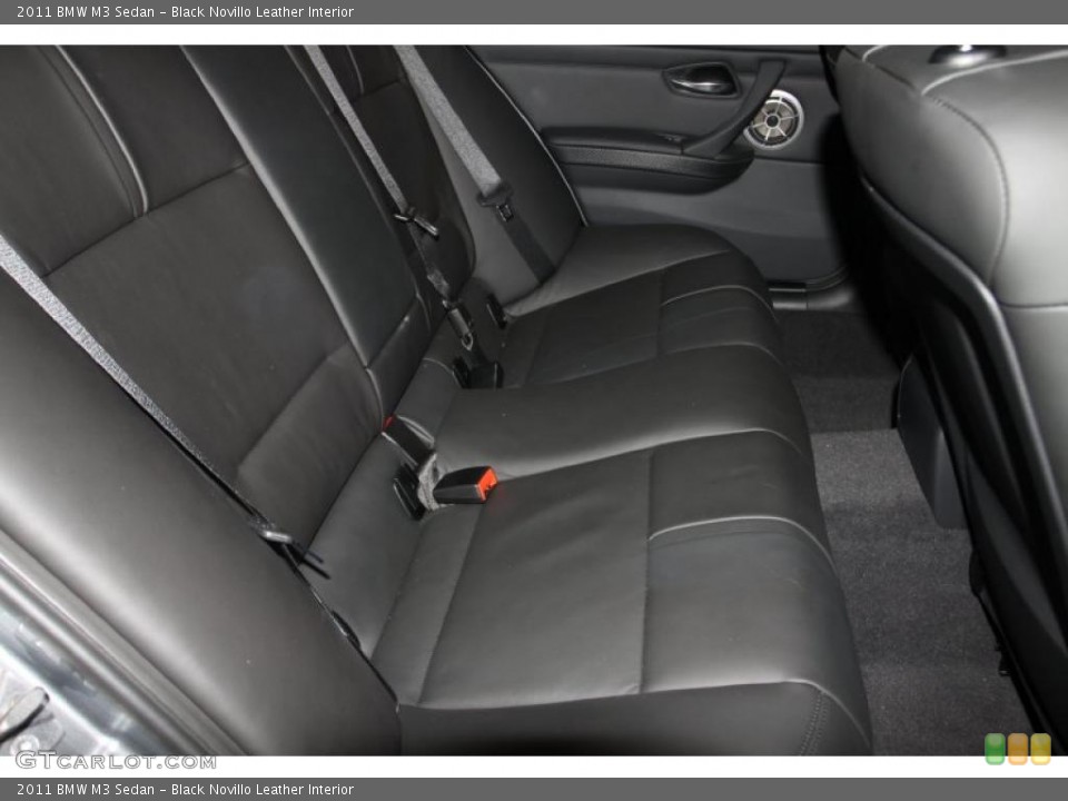 Black Novillo Leather Interior Photo for the 2011 BMW M3 Sedan #41501246