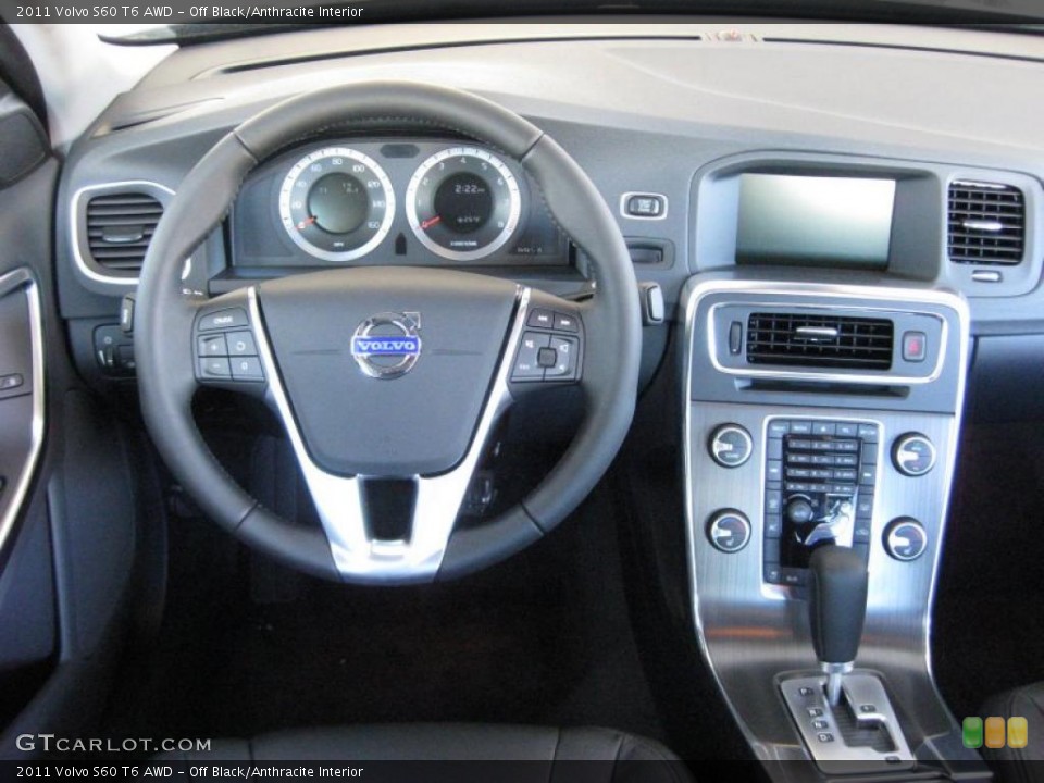 Off Black/Anthracite Interior Dashboard for the 2011 Volvo S60 T6 AWD #41501690