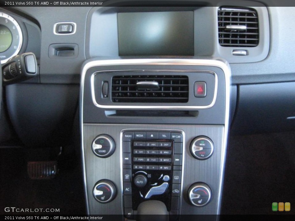 Off Black/Anthracite Interior Controls for the 2011 Volvo S60 T6 AWD #41501710