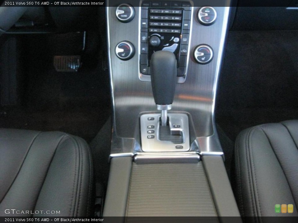 Off Black/Anthracite Interior Transmission for the 2011 Volvo S60 T6 AWD #41501726