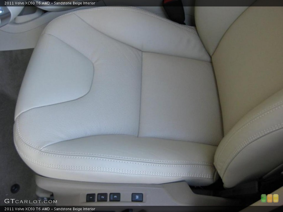 Sandstone Beige Interior Photo for the 2011 Volvo XC60 T6 AWD #41502390