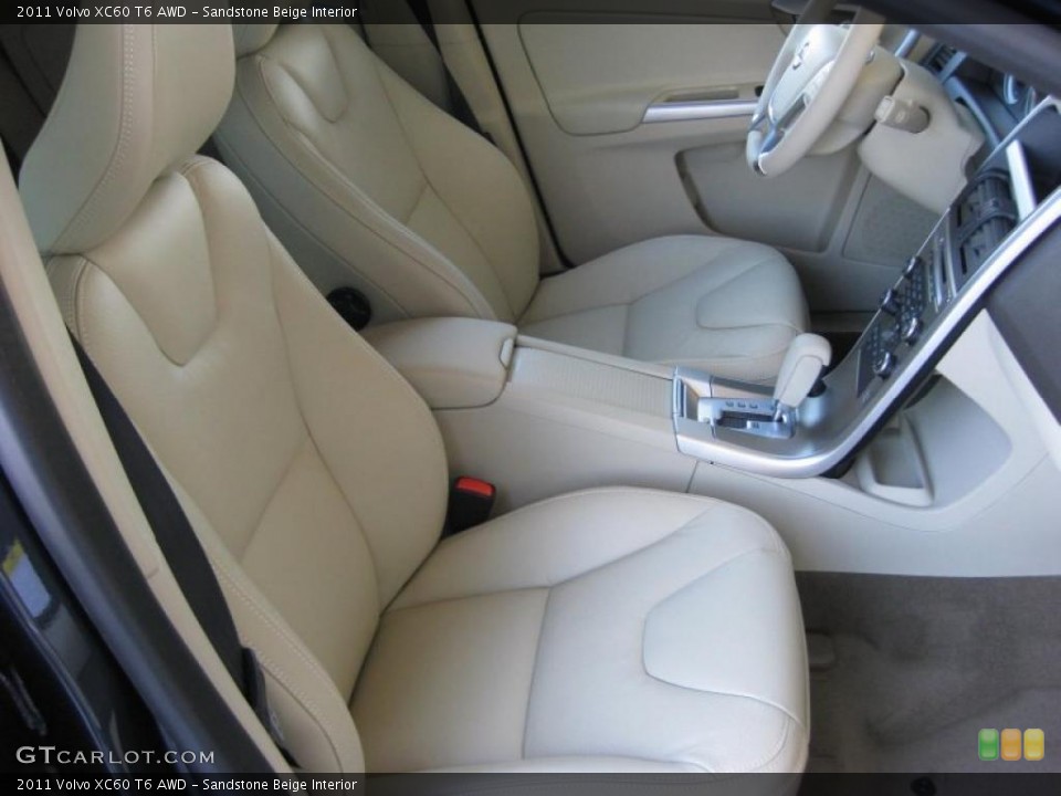 Sandstone Beige Interior Photo for the 2011 Volvo XC60 T6 AWD #41502451