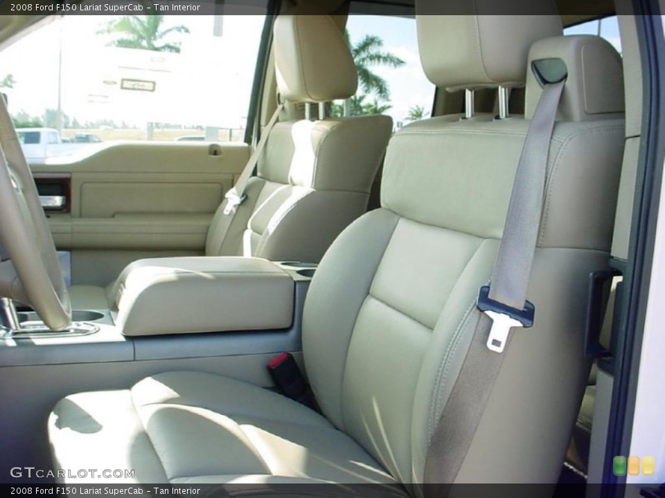 Tan Interior Photo for the 2008 Ford F150 Lariat SuperCab #41506563