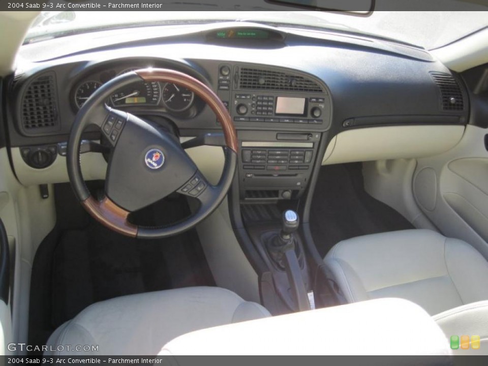 Parchment Interior Prime Interior for the 2004 Saab 9-3 Arc Convertible #41507459