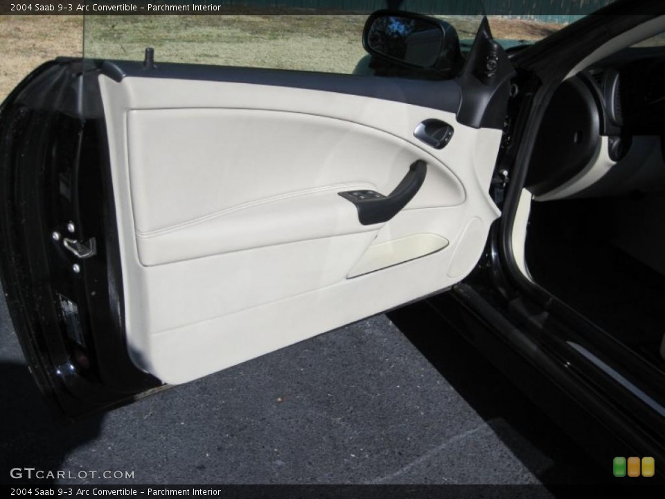 Parchment Interior Door Panel for the 2004 Saab 9-3 Arc Convertible #41507467