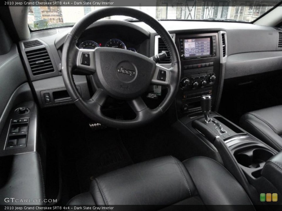 Dark Slate Gray Interior Prime Interior for the 2010 Jeep Grand Cherokee SRT8 4x4 #41510181