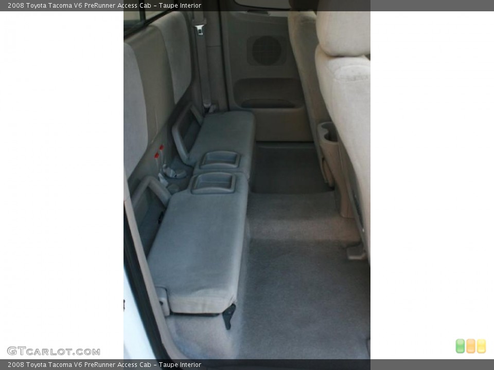 Taupe Interior Photo for the 2008 Toyota Tacoma V6 PreRunner Access Cab #41510893
