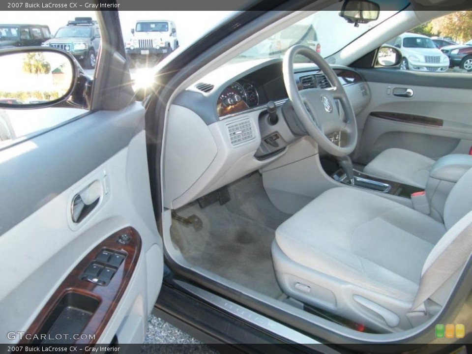 Gray Interior Photo for the 2007 Buick LaCrosse CX #41511609