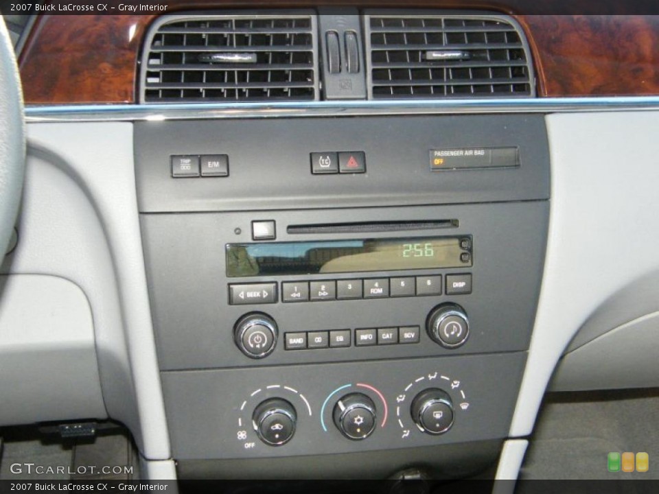 Gray Interior Controls for the 2007 Buick LaCrosse CX #41511717