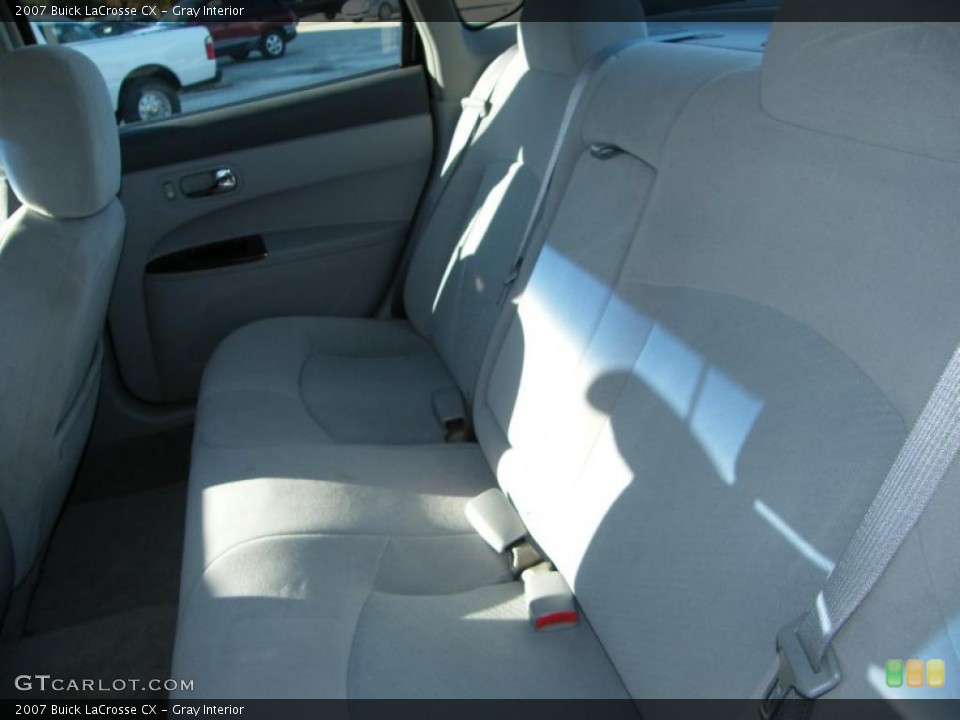 Gray Interior Photo for the 2007 Buick LaCrosse CX #41511733
