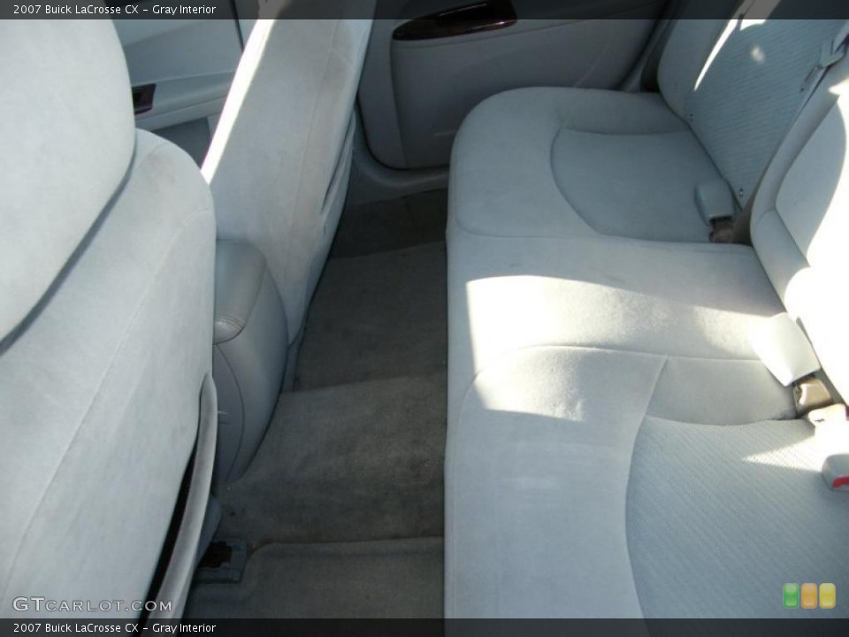 Gray Interior Photo for the 2007 Buick LaCrosse CX #41511749