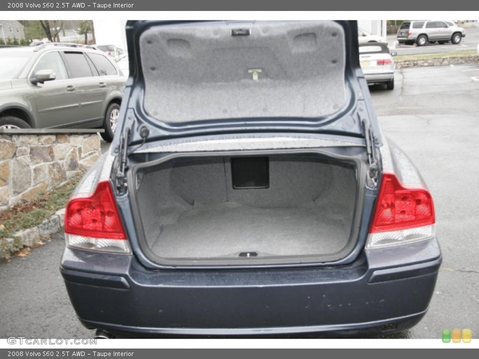 Taupe Interior Trunk for the 2008 Volvo S60 2.5T AWD #41512057
