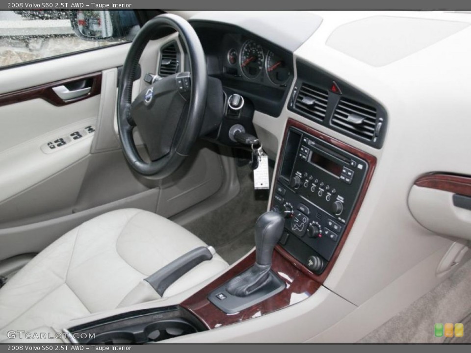 Taupe Interior Photo for the 2008 Volvo S60 2.5T AWD #41512105