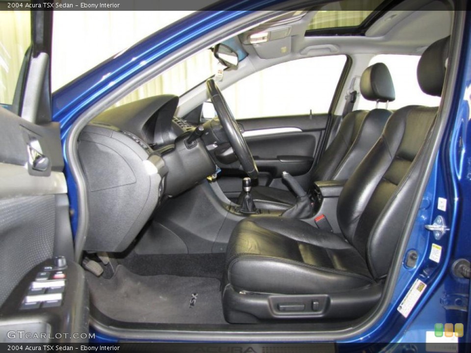 Ebony Interior Photo for the 2004 Acura TSX Sedan #41513097