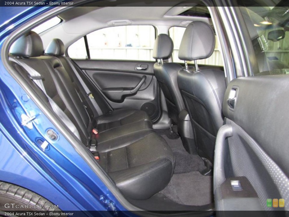 Ebony Interior Photo for the 2004 Acura TSX Sedan #41513129