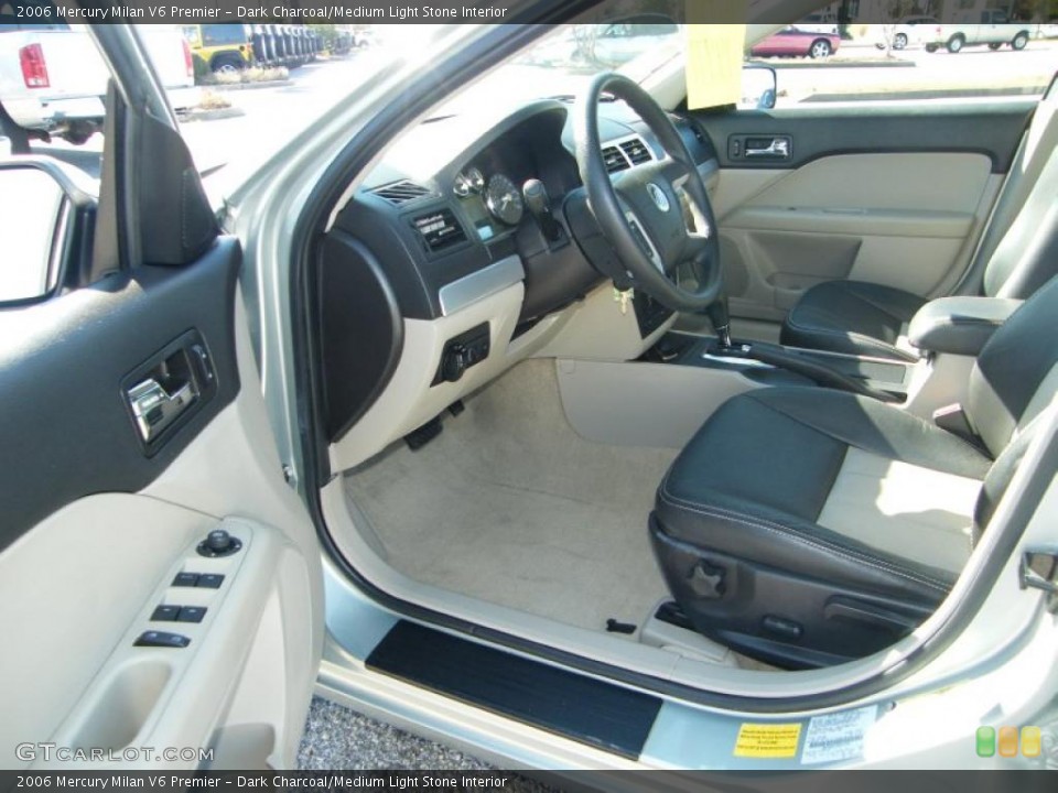 Dark Charcoal/Medium Light Stone Interior Photo for the 2006 Mercury Milan V6 Premier #41513137