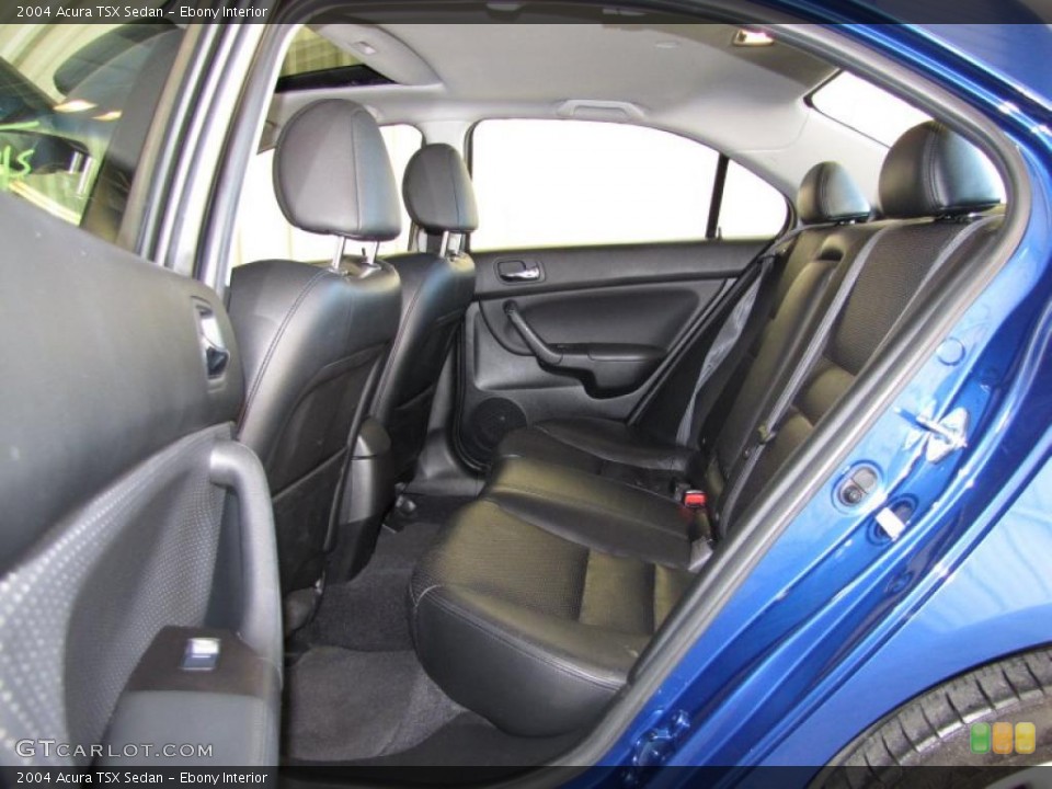 Ebony Interior Photo for the 2004 Acura TSX Sedan #41513145