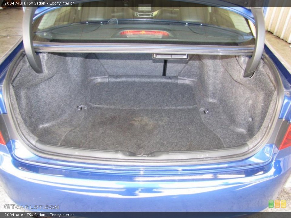 Ebony Interior Trunk for the 2004 Acura TSX Sedan #41513257