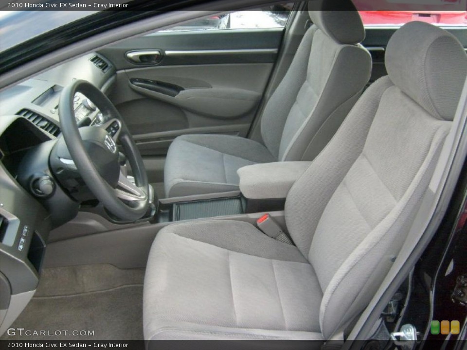 Gray Interior Photo for the 2010 Honda Civic EX Sedan #41513377