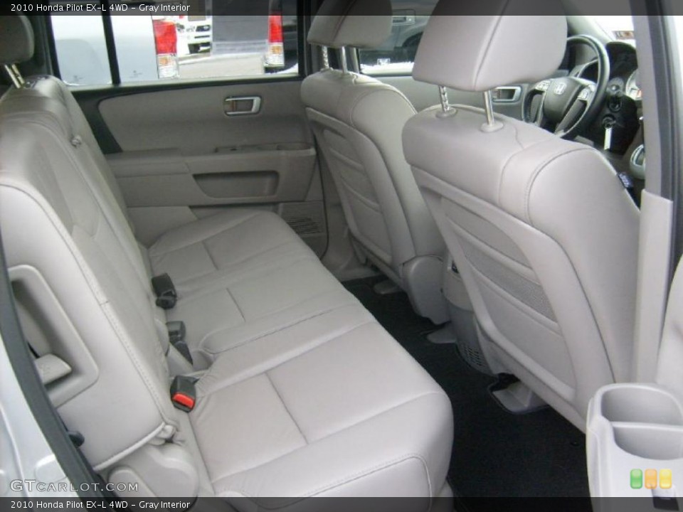 Gray Interior Photo for the 2010 Honda Pilot EX-L 4WD #41513829