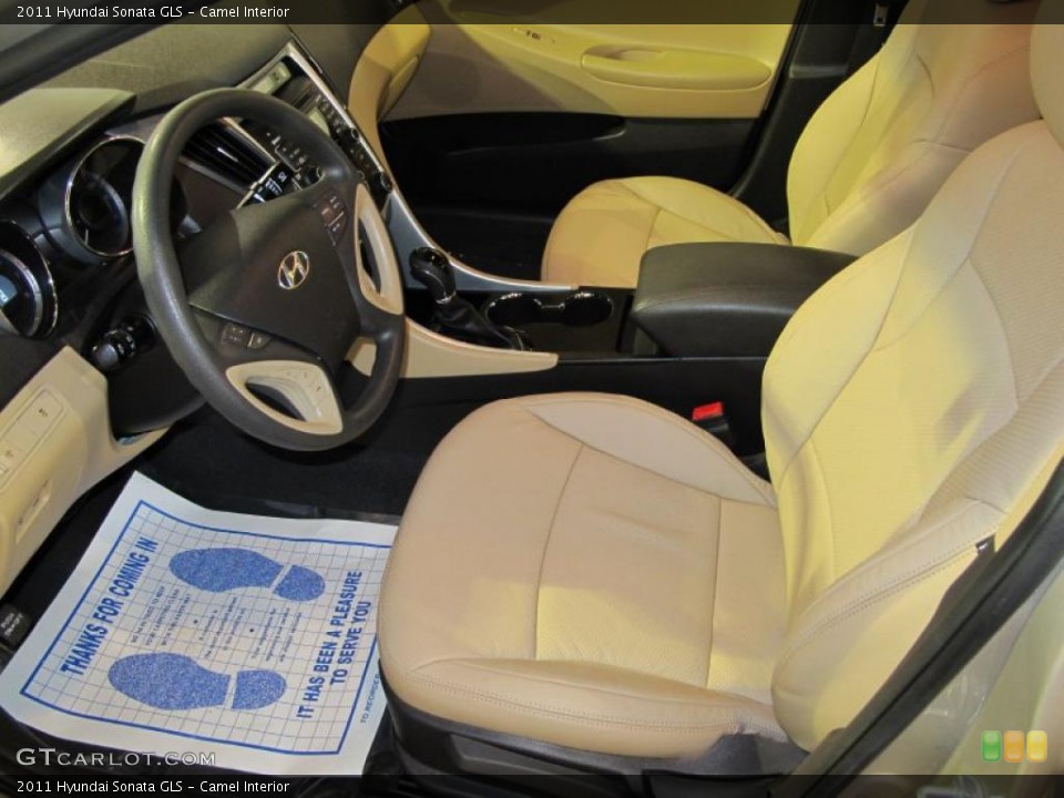 Camel Interior Photo for the 2011 Hyundai Sonata GLS #41513833