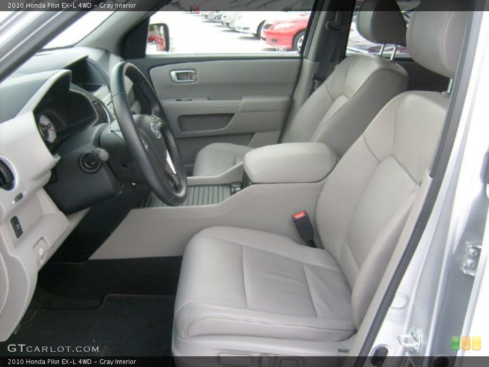 Gray Interior Photo for the 2010 Honda Pilot EX-L 4WD #41513893