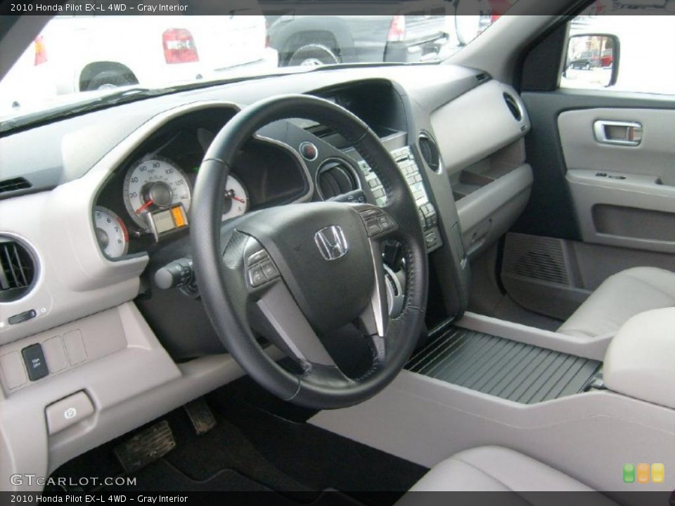 Gray Interior Prime Interior for the 2010 Honda Pilot EX-L 4WD #41513905